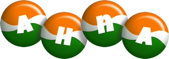 Ahna india logo