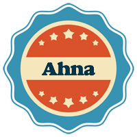 Ahna labels logo