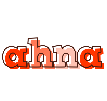 Ahna paint logo