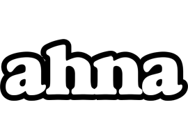 Ahna panda logo