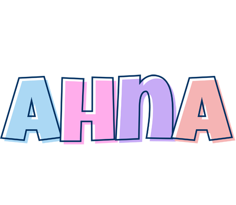 Ahna pastel logo