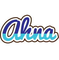 Ahna raining logo