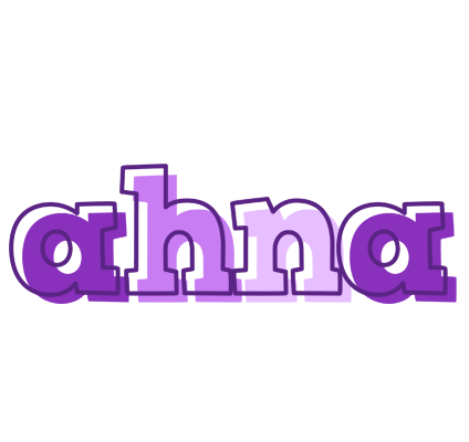 Ahna sensual logo
