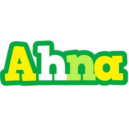 Ahna soccer logo