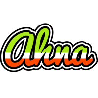 Ahna superfun logo