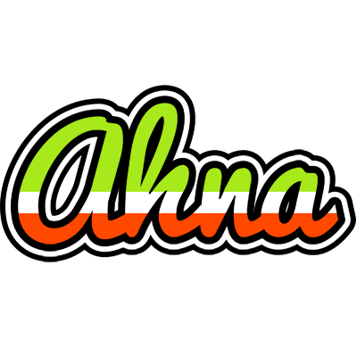Ahna superfun logo