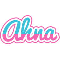 Ahna woman logo