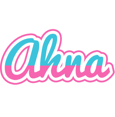 Ahna woman logo