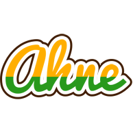 Ahne banana logo