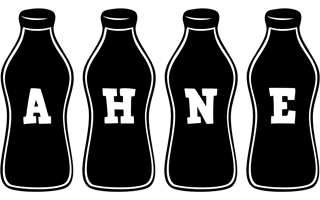Ahne bottle logo