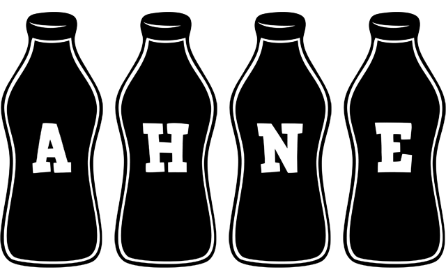 Ahne bottle logo