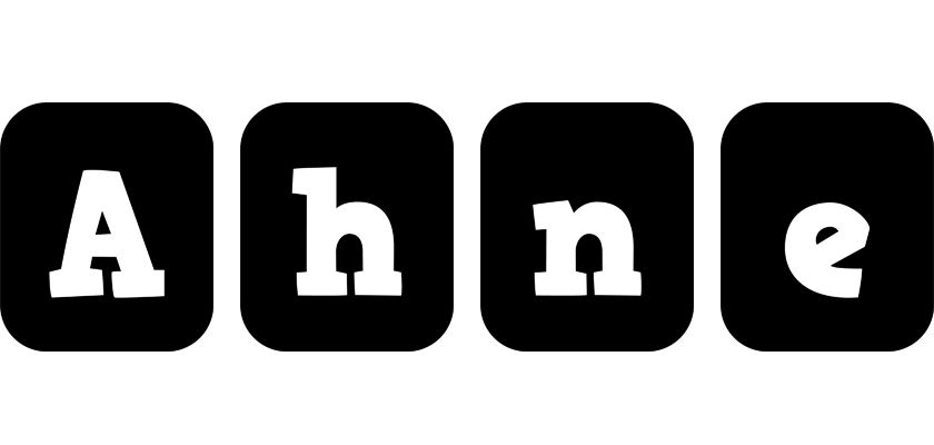 Ahne box logo
