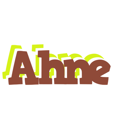 Ahne caffeebar logo