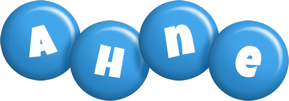Ahne candy-blue logo