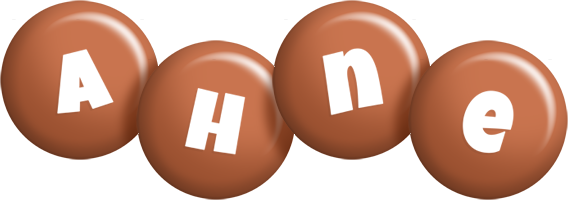 Ahne candy-brown logo