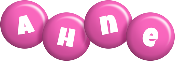 Ahne candy-pink logo