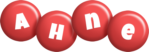 Ahne candy-red logo