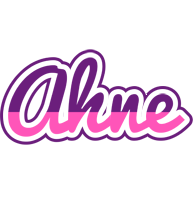 Ahne cheerful logo