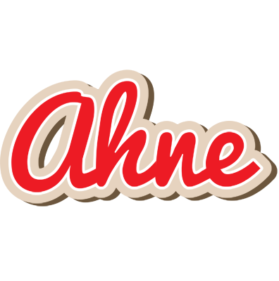 Ahne chocolate logo