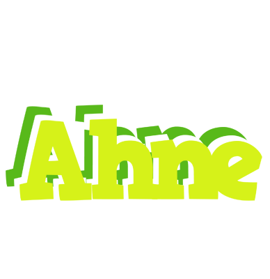 Ahne citrus logo