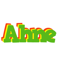 Ahne crocodile logo