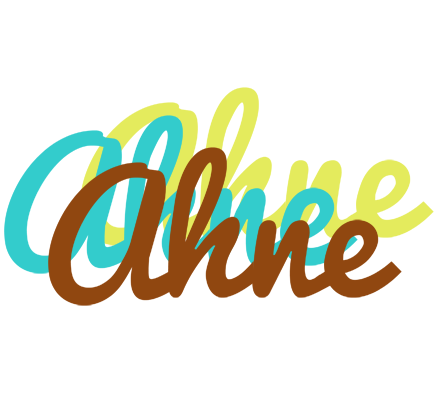 Ahne cupcake logo