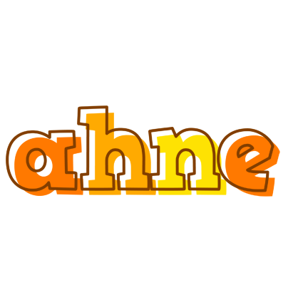 Ahne desert logo