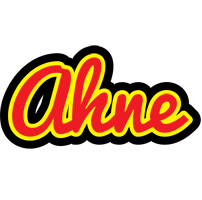 Ahne fireman logo