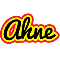 Ahne flaming logo