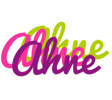 Ahne flowers logo
