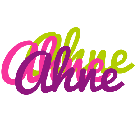 Ahne flowers logo