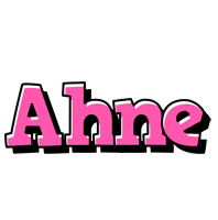 Ahne girlish logo