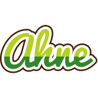 Ahne golfing logo