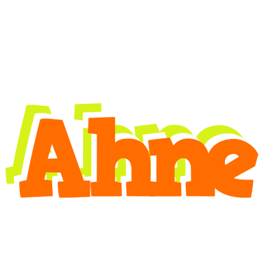 Ahne healthy logo