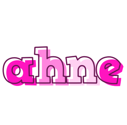 Ahne hello logo