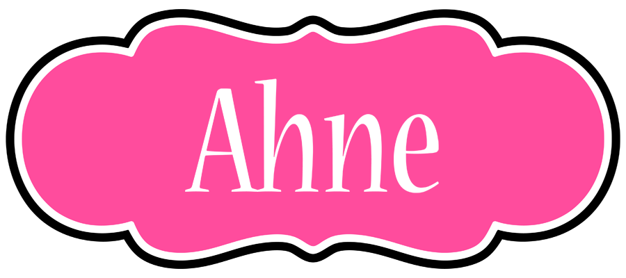 Ahne invitation logo