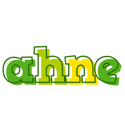 Ahne juice logo