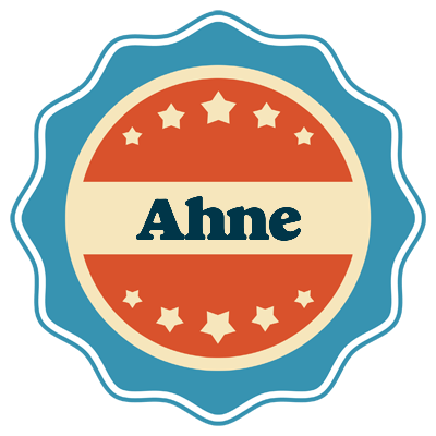 Ahne labels logo
