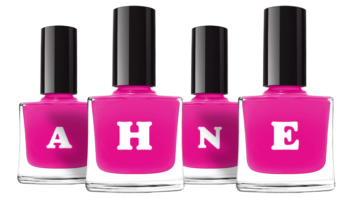 Ahne nails logo
