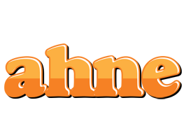 Ahne orange logo