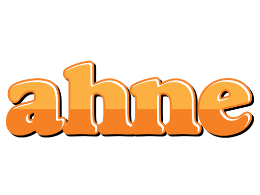Ahne orange logo