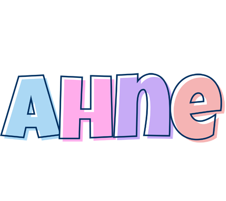 Ahne pastel logo