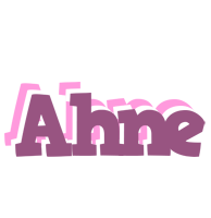 Ahne relaxing logo