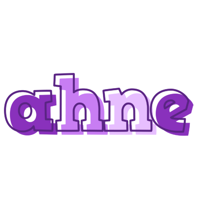Ahne sensual logo