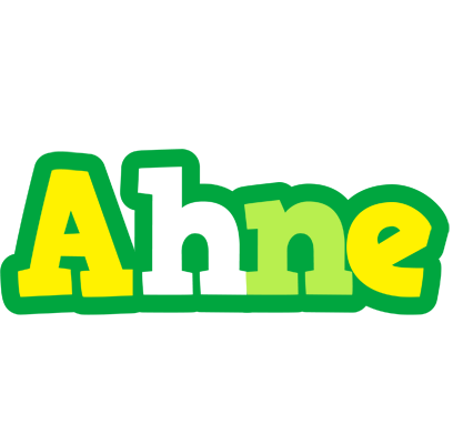 Ahne soccer logo