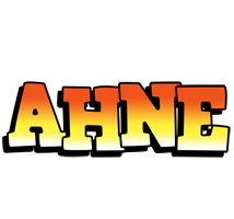 Ahne sunset logo