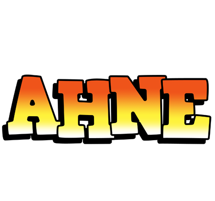 Ahne sunset logo
