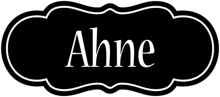 Ahne welcome logo