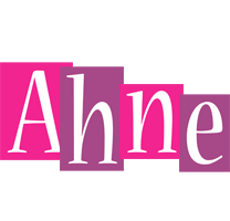 Ahne whine logo