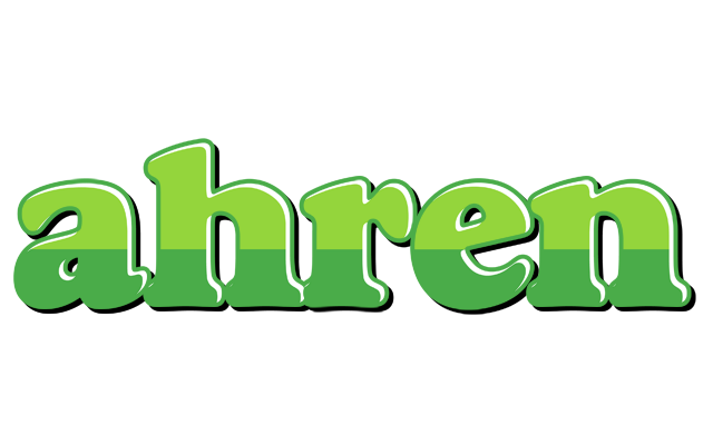 Ahren apple logo